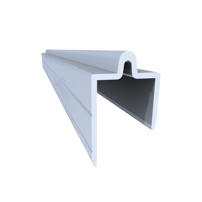 1/2-inch Aluminum Tongue Extrusion, 10 Feet Length