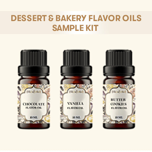 Dessert & Bakery Flavor Oils Sample Kit pack
