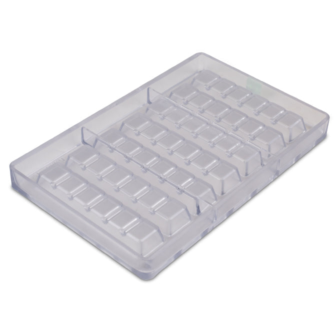 7 Bar Chocolate Mold - 5 x 1.25 inch