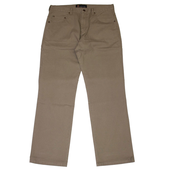 AmericaWare Men's Veneer Flex Canvas Dungaree Pants AmericaWare Walnut 30 30 Inseam