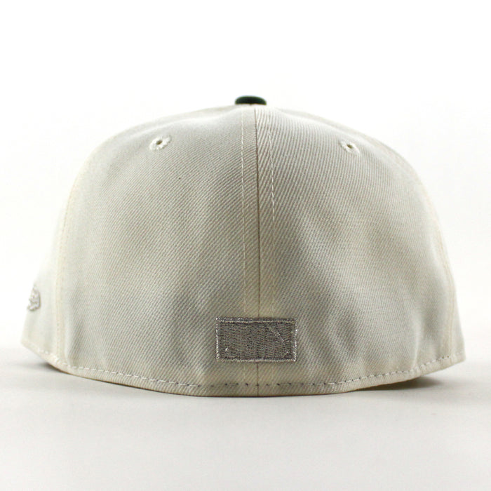Anaheim Angels 1967 All Star Game New Era 59Fifty Fitted Hat (Chrome White Pine Green Gray Under Brim)