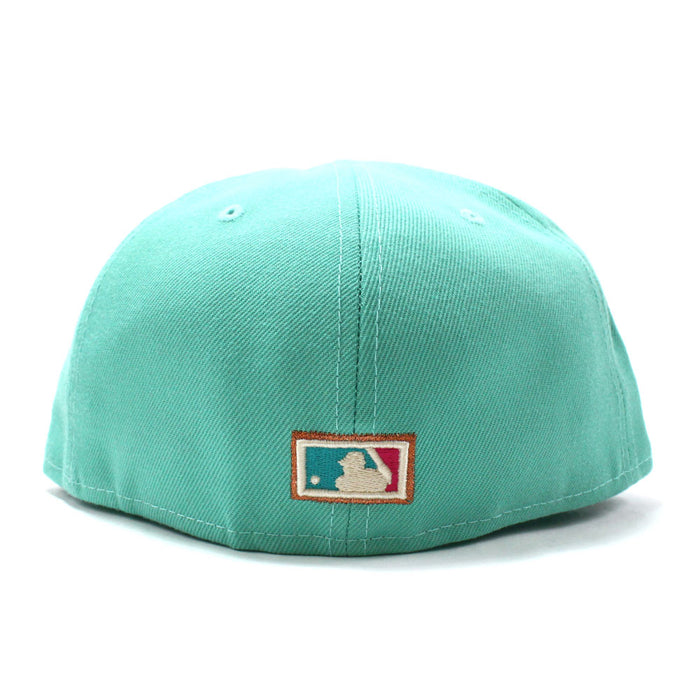 Arizona Diamondbacks 1998 INAUGURAL SEASON New Era 59Fifty Fitted Hat (Mint Yellow Under Brim)