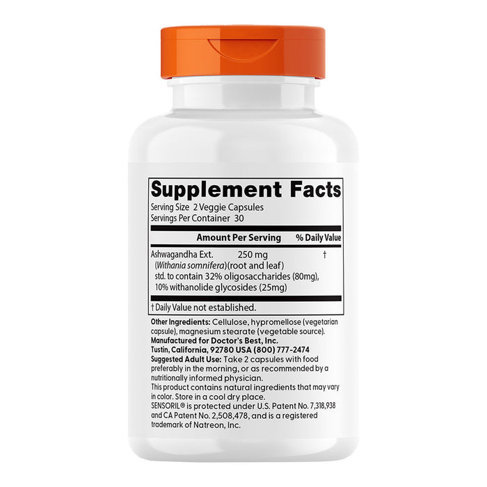 Doctor's Best Ashwagandha â Stress, Focus, and Mood Support _2