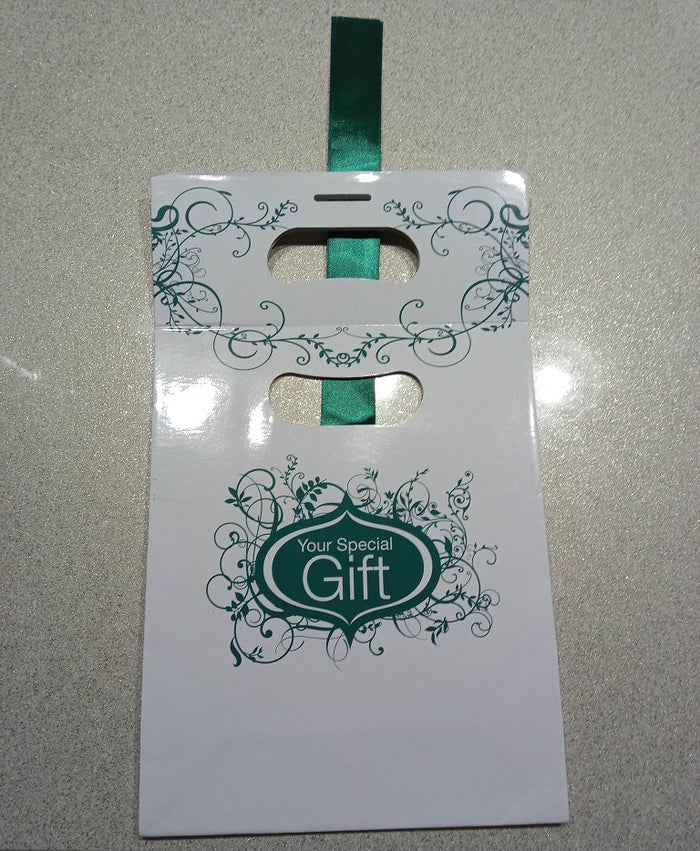 Avon White & Green Gift Bag