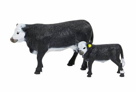 Big Country Black Baldy Cow & Calf Pair