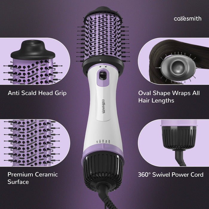 Caresmith Bloom - Hair Volumizing Hair Dryer & Brush Features