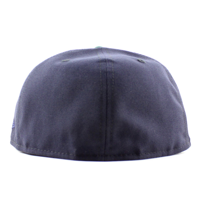 BROOKLYN DODGERS 1949 World Series ROBINSON New Era 59Fifty Fitted Hat (Navy GREEN Gray Under Brim)