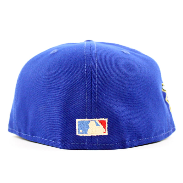 BROOKLYN DODGERS 42 JACKIE ROBINSON New Era 59Fifty Fitted Hat (Royal Blue Green Under Brim)
