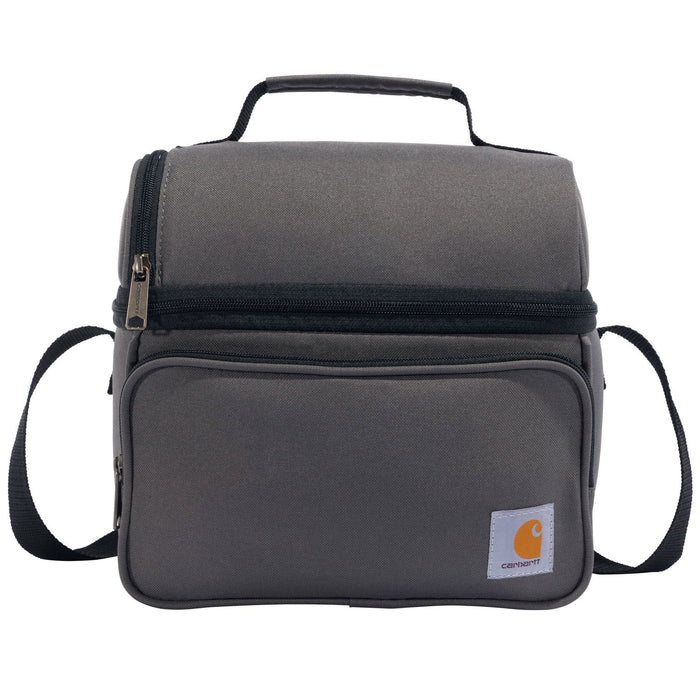 Carhartt Insulated 12 Can Two-Compartment Lunch Cooler Coolers & Thermos Carhartt Gray OS