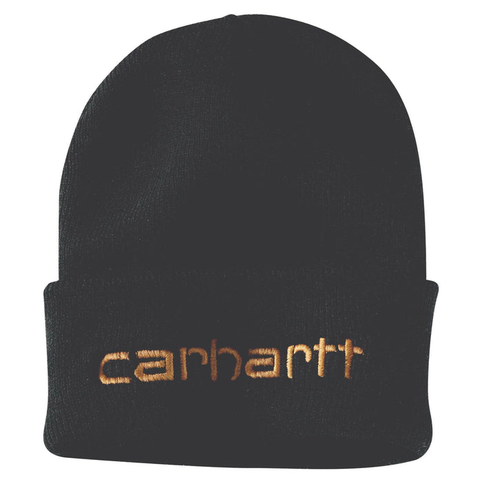Carhartt Men's Insulated Graphic Cuffed Beanie Hats & Caps Carhartt Black OS