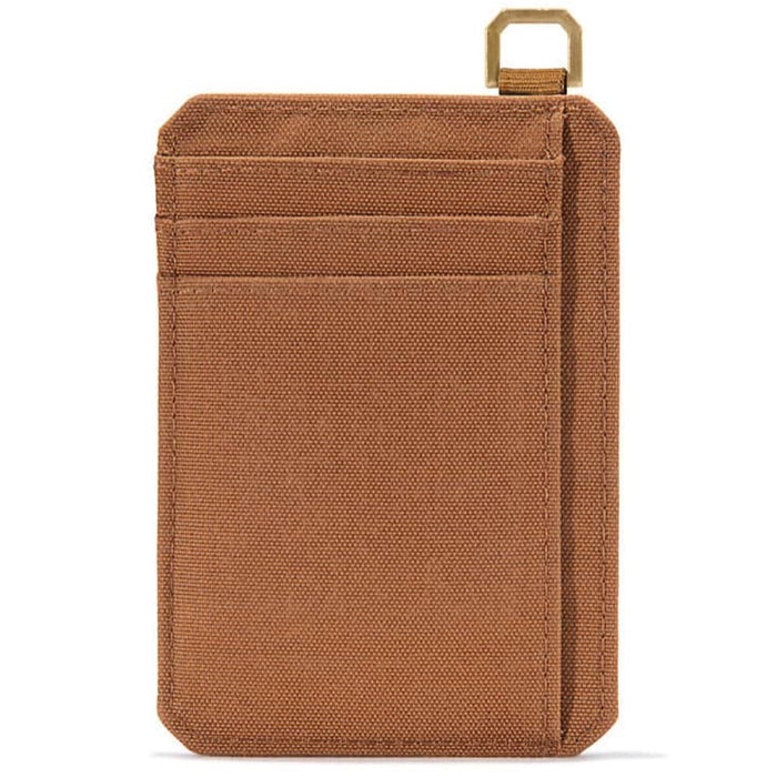 Carhartt Men's Nylon Duck Front Pocket Logo Wallet Wallets Carhartt