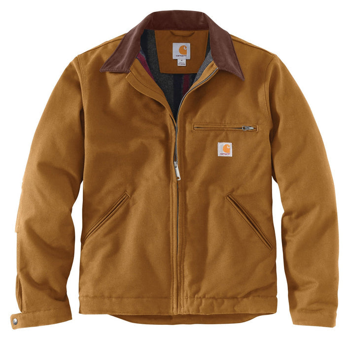 Carhartt Men's Relaxed Fit Blanket-Lined Detroit Jacket Jackets & Coats Carhartt