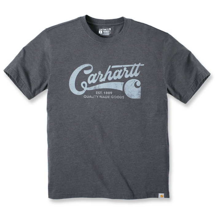 Carhartt Men's Relaxed Fit Lightweight Graphic Short Sleeve T-Shirt T-Shirts Carhartt Carbon Heather 2XL Reg
