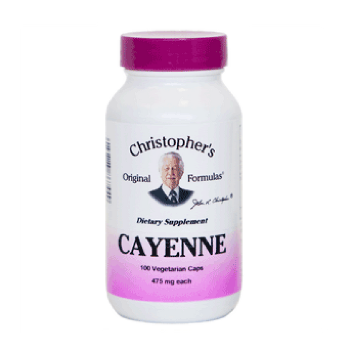 Cayenne Pepper - 100 Capsules