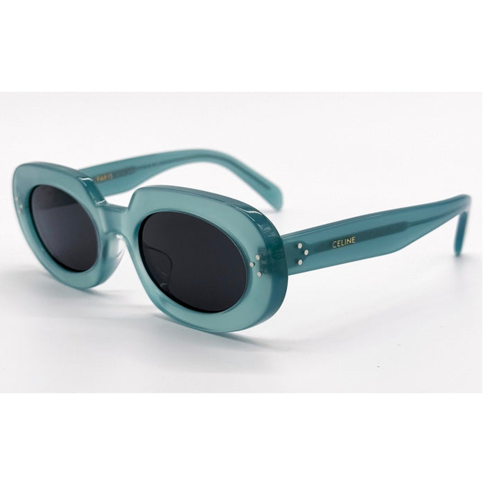 CELINE CL40276U 93N SHINY LIGHT GREEN WOMEN SUNGLASSES*NEW IN BOX
