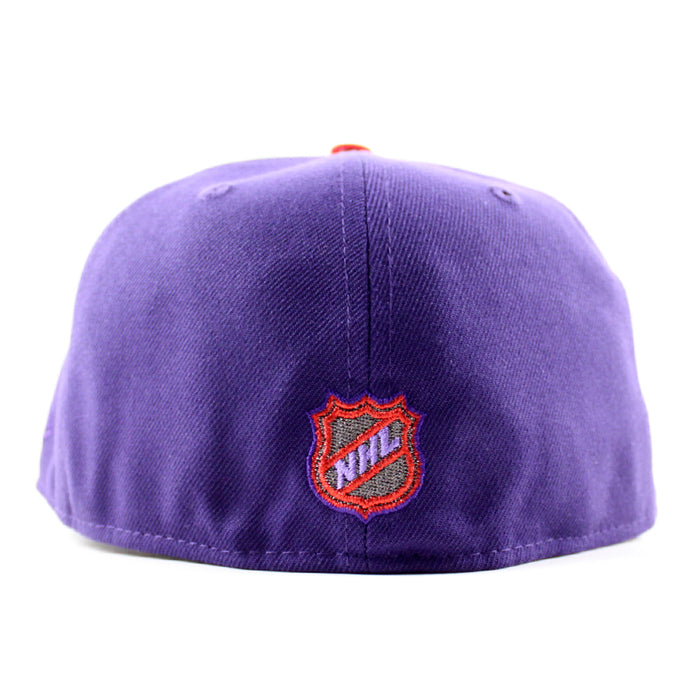 Chicago Blackhawks 1998 Stanley Cup New Era 59Fifty Fitted Hat (Purple Gray Under brim)