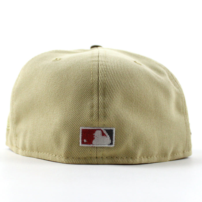 Chicago Cubs 1990 All Star Game New Era 59Fifty Fitted Hat (Vegas Gold Walnut Green Under Brim)