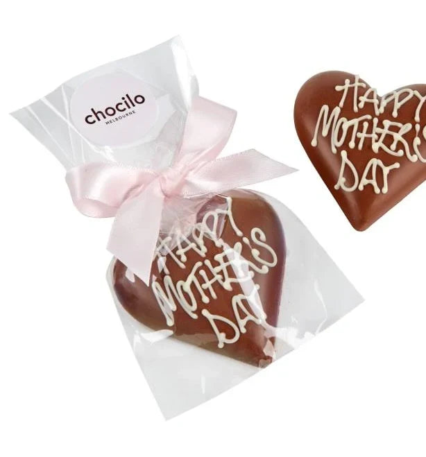 Chocilo Milk Chocolate Praline Heart – Happy Mother’s Day (30g)