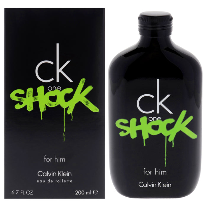 CK One Shock For Him by Calvin Klein for Men - 6.7 oz EDT Spray