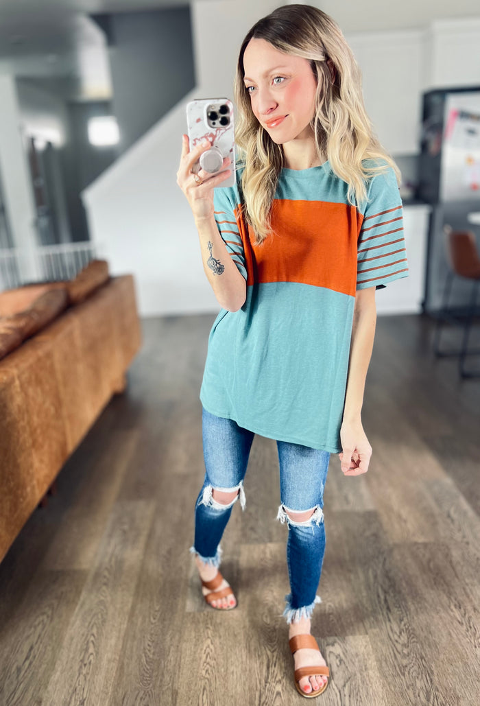 Comfort Stripe Top