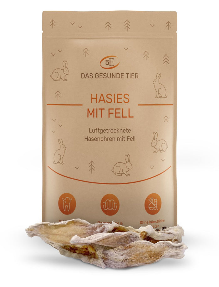 Das Gesunde Tier Hasies mit Fell