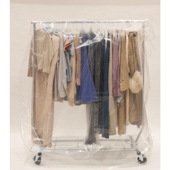 Disposable Rack Cover, Transparent, 3 mil, 70"x 80"