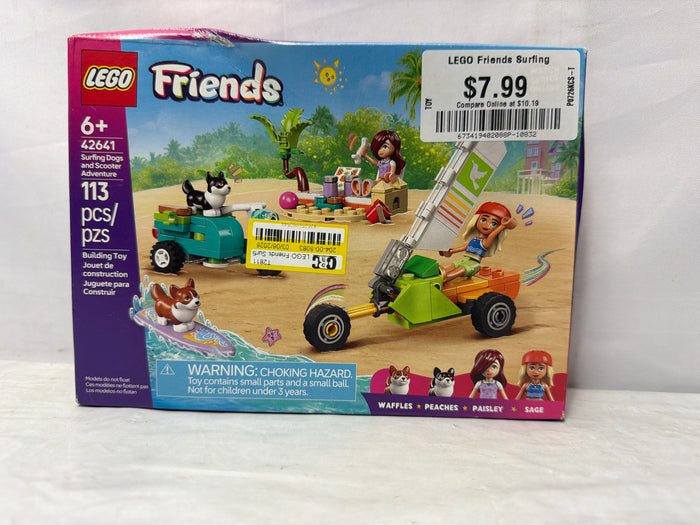 Friends Surfing Dogs and Scooter Adventure 113 pcs