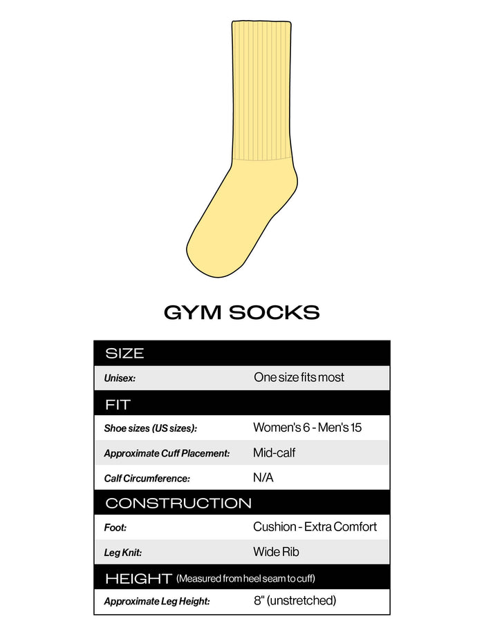 Gym Crew Socks-Trophy Husband