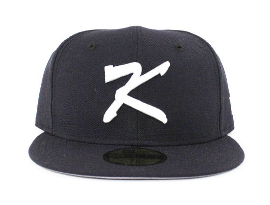 Korea New Era 59FIFTY Fitted Hat (Navy Gray Under Brim)
