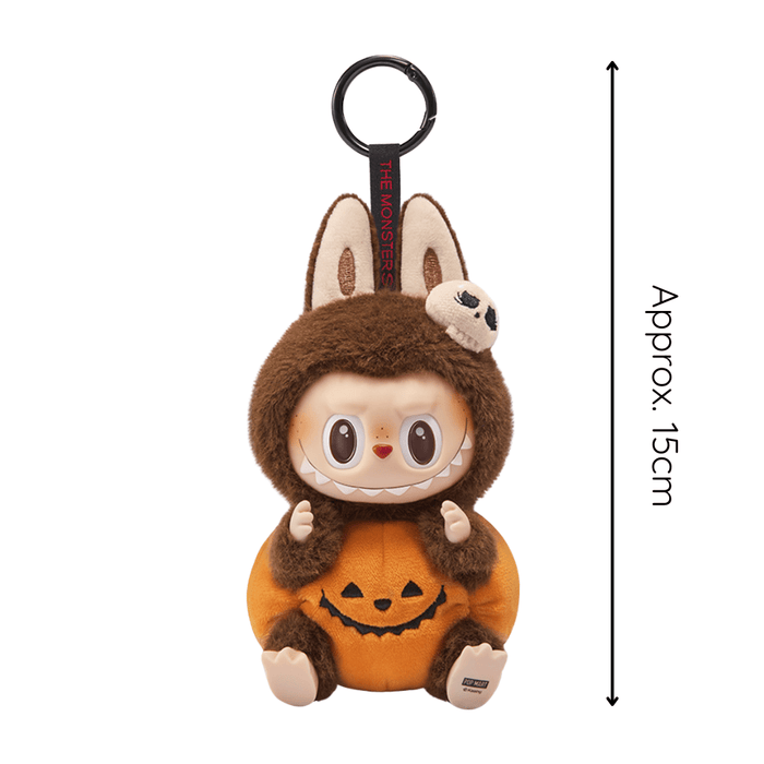Pop Mart Plushie Labubu THE MONSTERS Sitting Pumpkin - Vinyl Plush Pendant