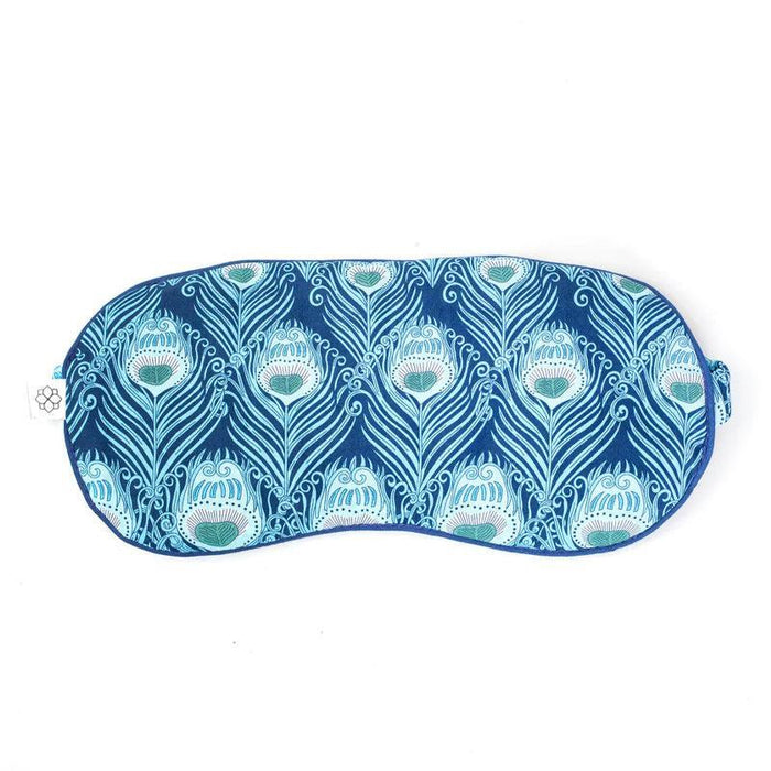 Luxury Aromatherapy Eye Masks - Feather Print - Waha Lifestyle