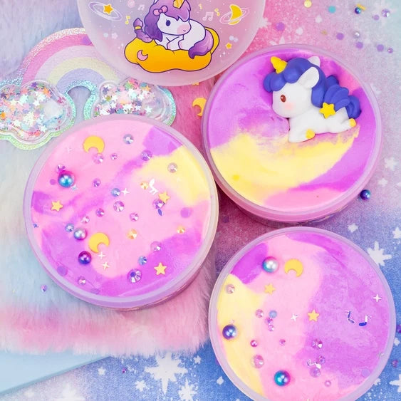 *NEW* Kawaii Slime Company Unicorn Tales Moonlit Melody Butter Signature Dome™ Slime