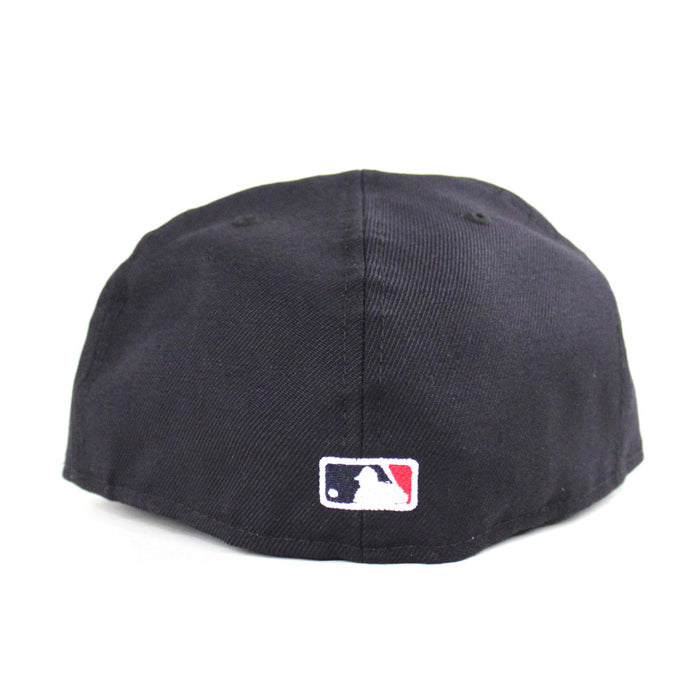 New York Yankees 2000 World Series 59Fifty New Era Fitted Hats (Navy Gray Under Brim)