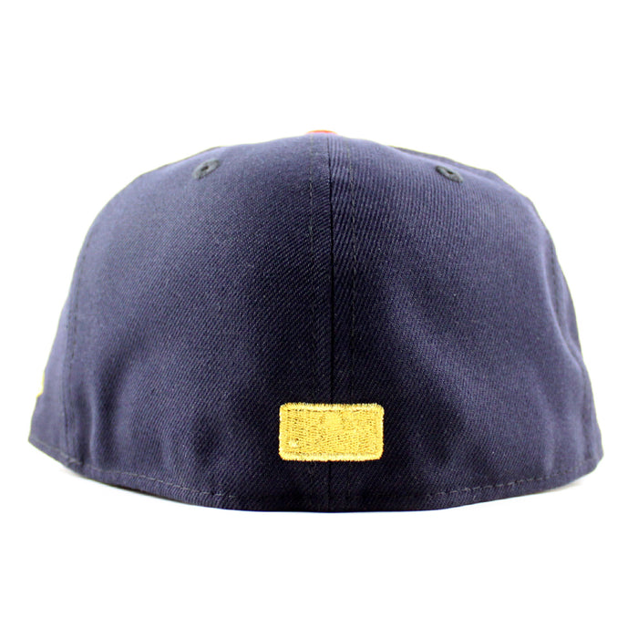 Oakland Athletics Ricky Henderson New Era 59Fifty Fitted Hat (Navy Gray Under Brim)