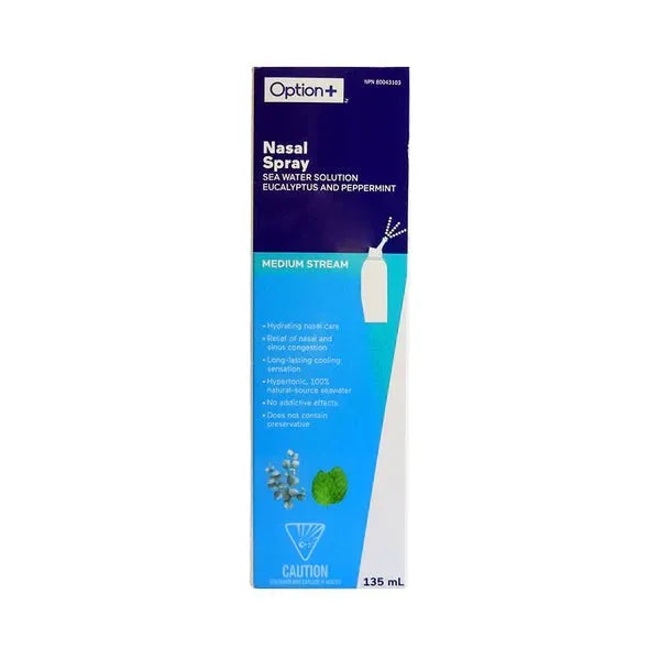 Option+: Sea Water Solution Nasal Spray