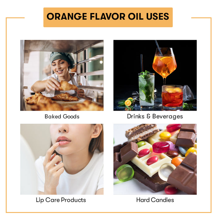 Orange Flavor Oil Uses
