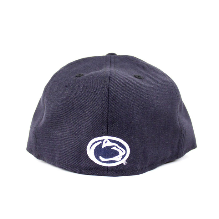 Pennsylvania State University New Era 59FIFTY Fitted Hat (Penn State NCAA Gray Under Brim)