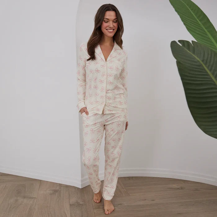 Petit Lem Women's Pajamas in Bows