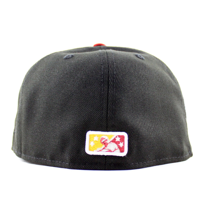 PHOENIX FIREBIRDS New Era 59Fifty Fitted Hat (Black Scarlet Red Green Under Brim)