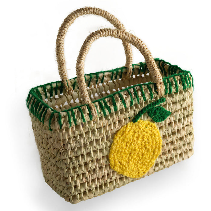 Rachel Riley Mini Beach Bag in Lemon
