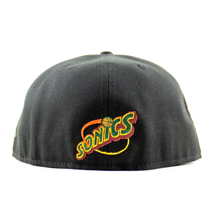 Seattle Super Sonics 1967 All Star Game New Era 59FIFTY Fitted Hat (Black Gray Under Brim)