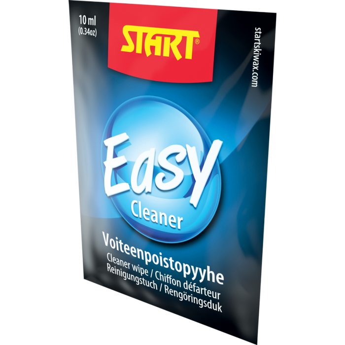 A product picture of the Start Easy Cleaner Wipe 5-Pack 5x10ml