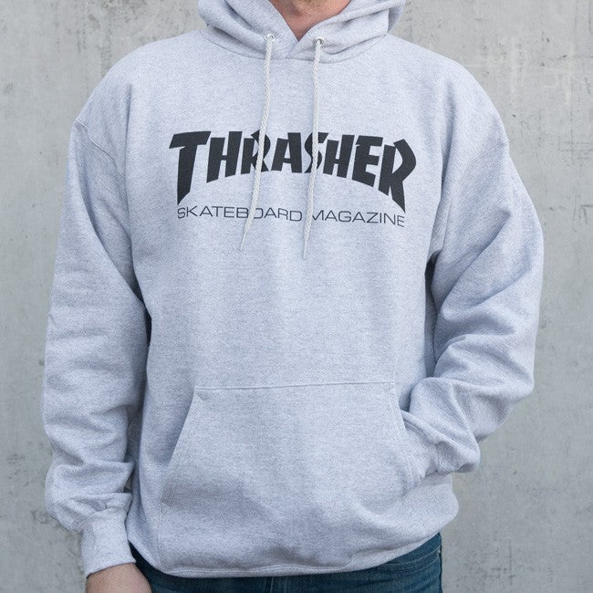 Thrasher Skate Mag Hood (Gray)