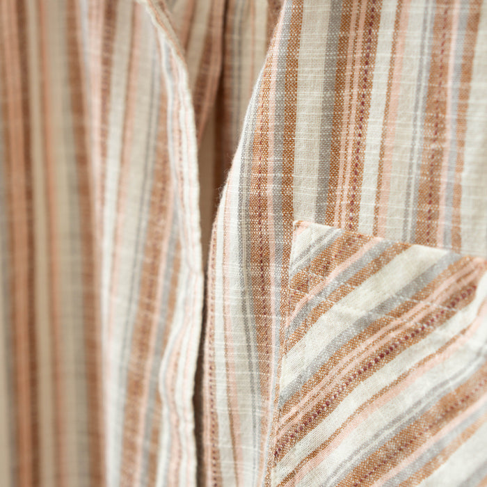Tilly Stripe Button Up Shirt #CRWW027