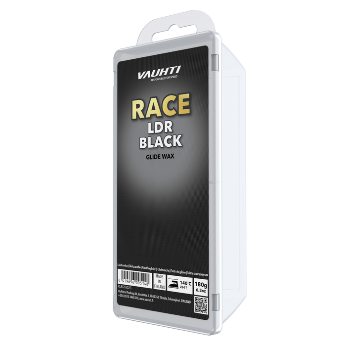 A product picture of the Vauhti RACE LDR BLACK Melt Wax