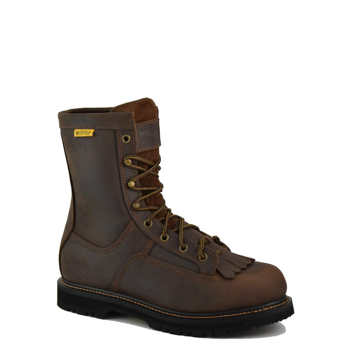 Work Zone Men's N880 8" Lace-to-Toe Work Boot Work Boots Work Zone Brown 10 M