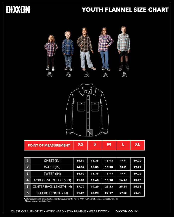 Youth Horsepower Flannel