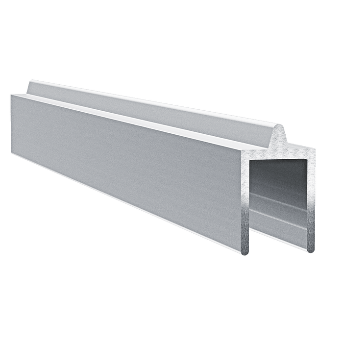 1/2-inch Aluminum Heavy Duty Tongue Extrusion, 10 Feet Length