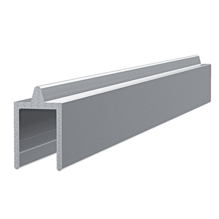 1/2-inch Aluminum Heavy Duty Tongue Extrusion, 10 Feet Length
