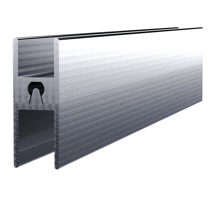 1/2-inch Aluminum Heavy Duty Tongue Extrusion, 10 Feet Length